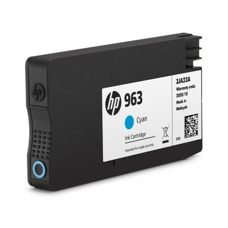 HP 963 ink. azúrová (3JA23AE)