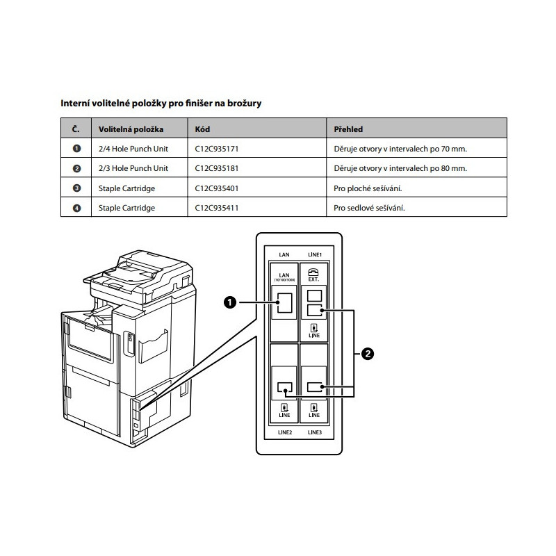 Epson WorkForce Staple Cartridge for Booklet Finisher