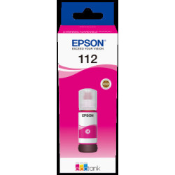 Epson 112 EcoTank Pigment Magenta ink bottle