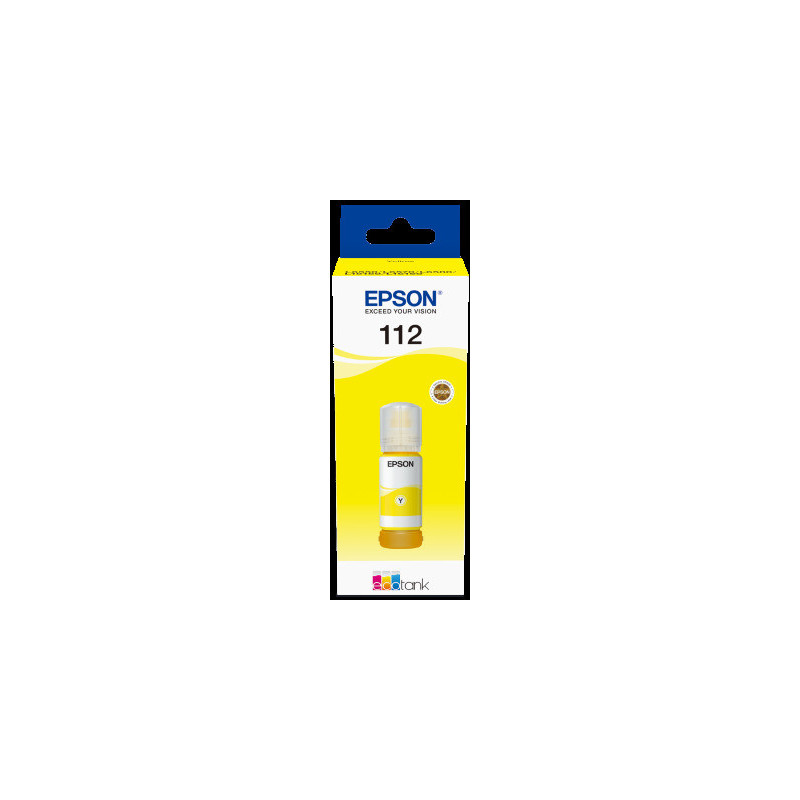 Epson 112 EcoTank Pigment Yellow ink bottle