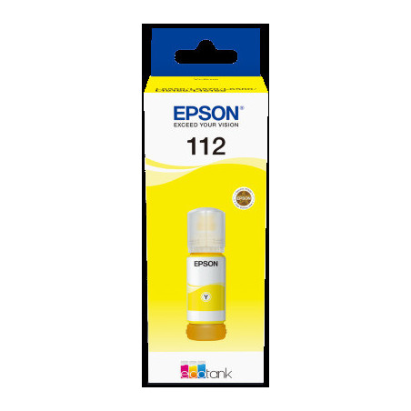 Epson 112 EcoTank Pigment Yellow ink bottle
