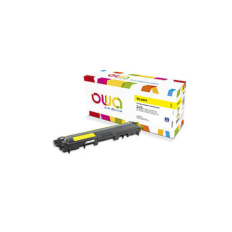 OWA Armor toner kompatibilný s Brother TN-247Y, 2300st, žltá/yellow