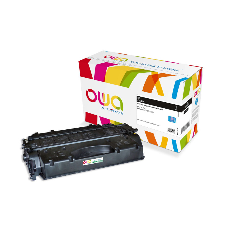 OWA Armor toner kompatibilný s HP CE505X JUMBO, čierna/black