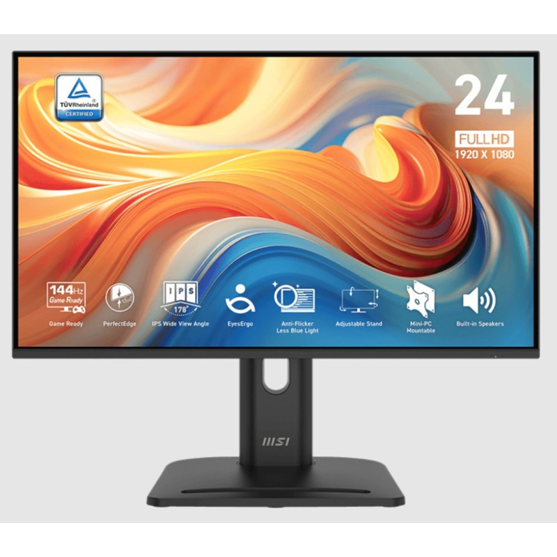 MSI Pro/MP245PG E14/23,8"/IPS/FHD/144Hz/1ms/Čierna/2R