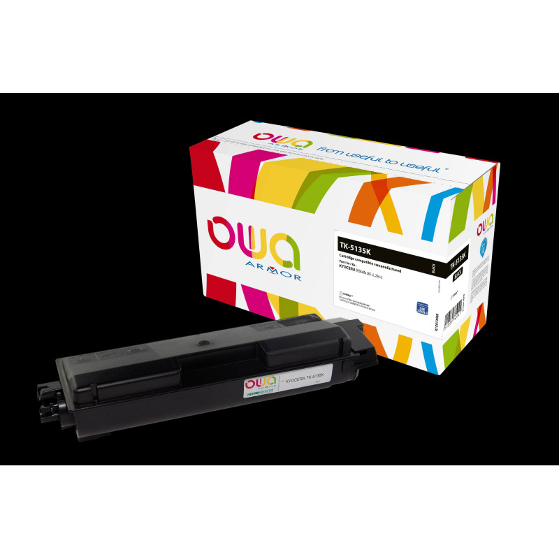 OWA Armor toner kompatibilný s Kyocera TK-5135K, 10000st, čierna/black