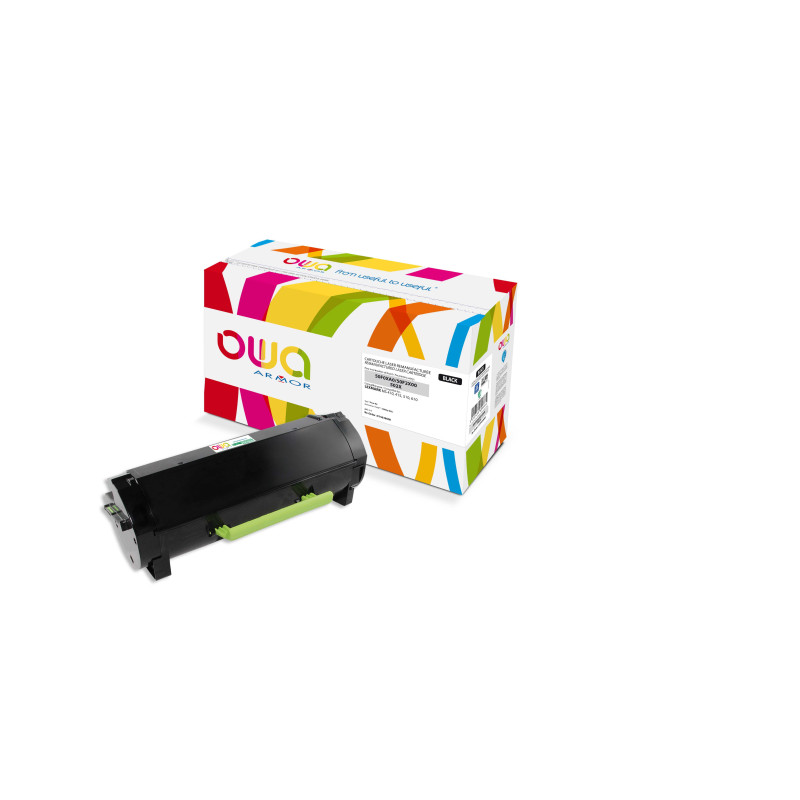 OWA Armor toner kompatibilný s LEXMARK 50F2X00, čierna/black