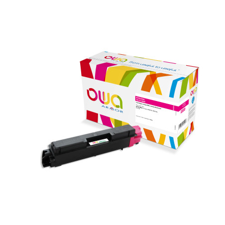 OWA Armor toner kompatibilný s Kyocera TK-5140M, 5000st, červená/magenta