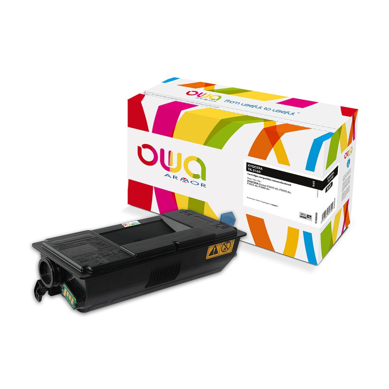 OWA Armor toner kompatibilný s KYOCERA TK3160, čierna/black
