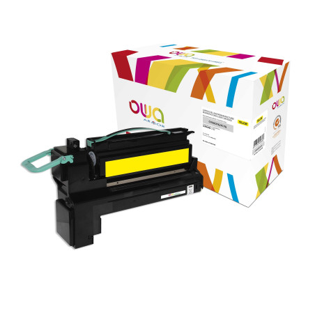 OWA Armor toner kompatibilný s Lexmark C792X2YG, 20000st, žltá/yellow