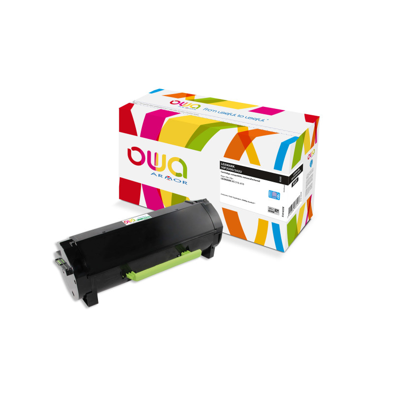 OWA Armor toner kompatibilný s LEXMARK 50F2U00 JUMBO, čierna/black