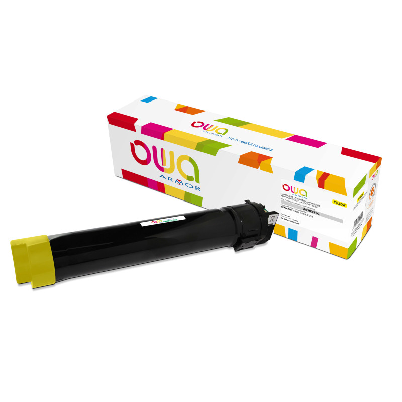 OWA Armor toner kompatibilný s Lexmark X950X2YG, 22000st, žltá/yellow