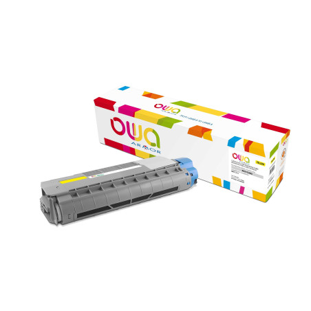 OWA Armor toner kompatibilný s OKI 44315305, 6000st, žltá/yellow