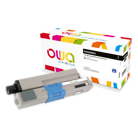 OWA Armor toner kompatibilný s OKI 44469804, 5000st, čierna/black