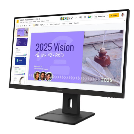 Lenovo ThinkVision/E27Q-40/27"/IPS/QHD/100Hz/6ms/Čierna/3R