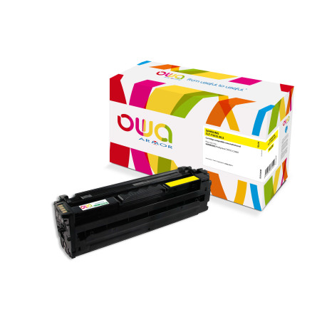 OWA Armor toner kompatibilný s Samsung CLTY503L, 5000st, žltá/yellow
