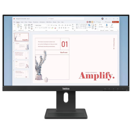 Lenovo ThinkVision/E24-40/23,8"/IPS/FHD/100Hz/6ms/Čierna/3R
