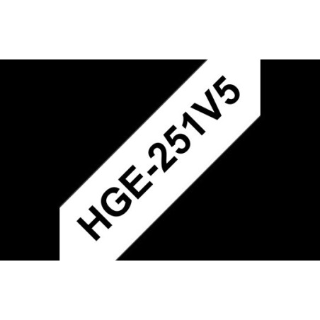 HGE-251, biela / čierna, 24 mm