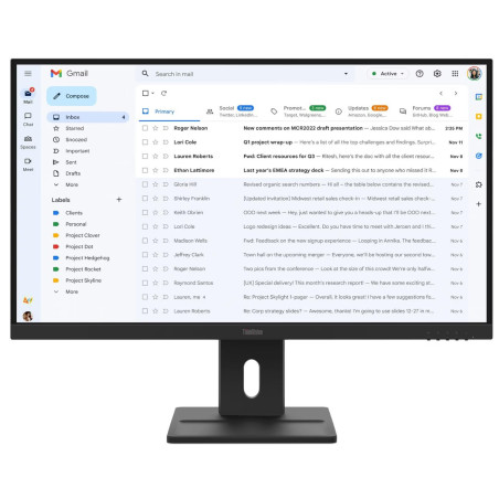 Lenovo ThinkVision/E27-40/27"/IPS/FHD/100Hz/6ms/Čierna/3R