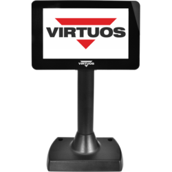 7" LCD farebný zákaznícky displej Virtuos SD700F, USB, čierny