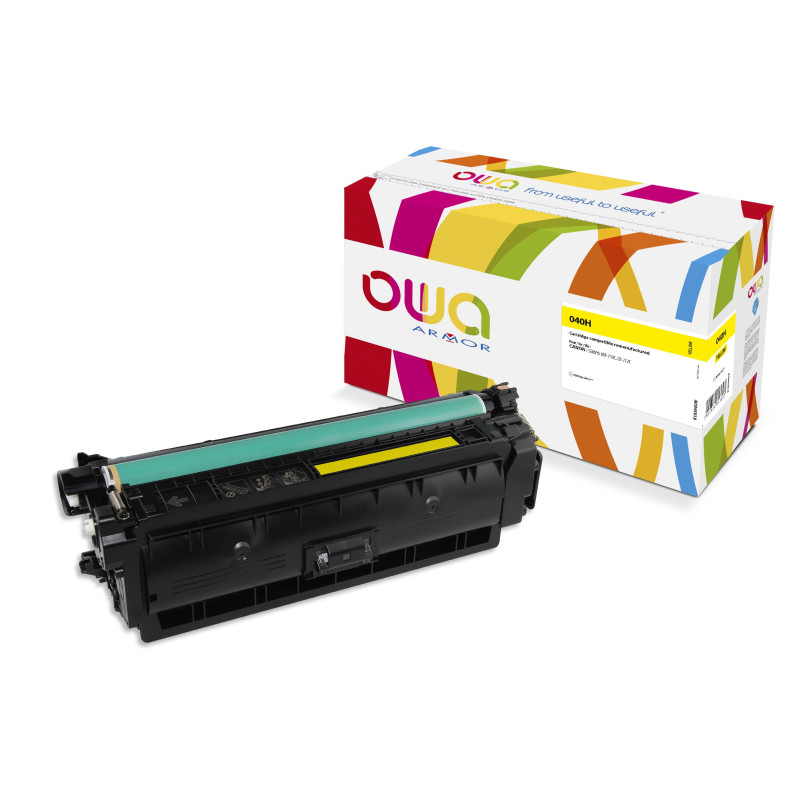 OWA Armor toner kompatibilný s Canon CRG-040H Y, 10000st, žltá/yellow