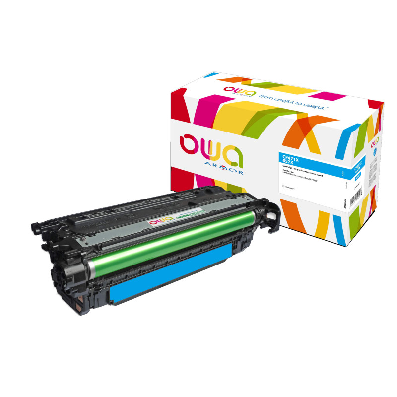 OWA Armor toner kompatibilný s HP CF471X, 23000st, modrá/cyan