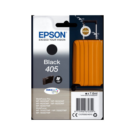 Epson Singlepack Black 405 DURABrite Ultra Ink
