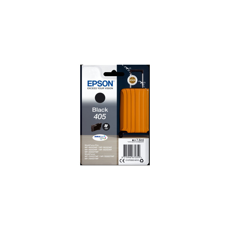 Epson Singlepack Black 405 DURABrite Ultra Ink