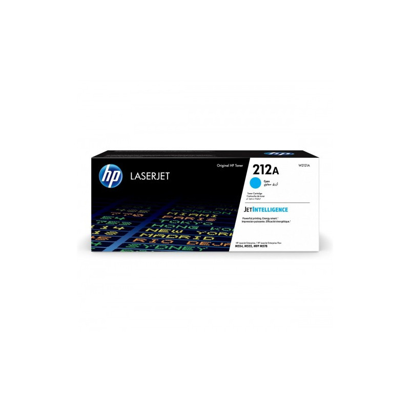HP 212A LaserJet azúrová tonerová kazera, W2121A