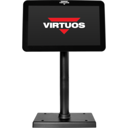 10,1" LCD farebný zákaznícky monitor Virtuos SD1010R, USB, čierny