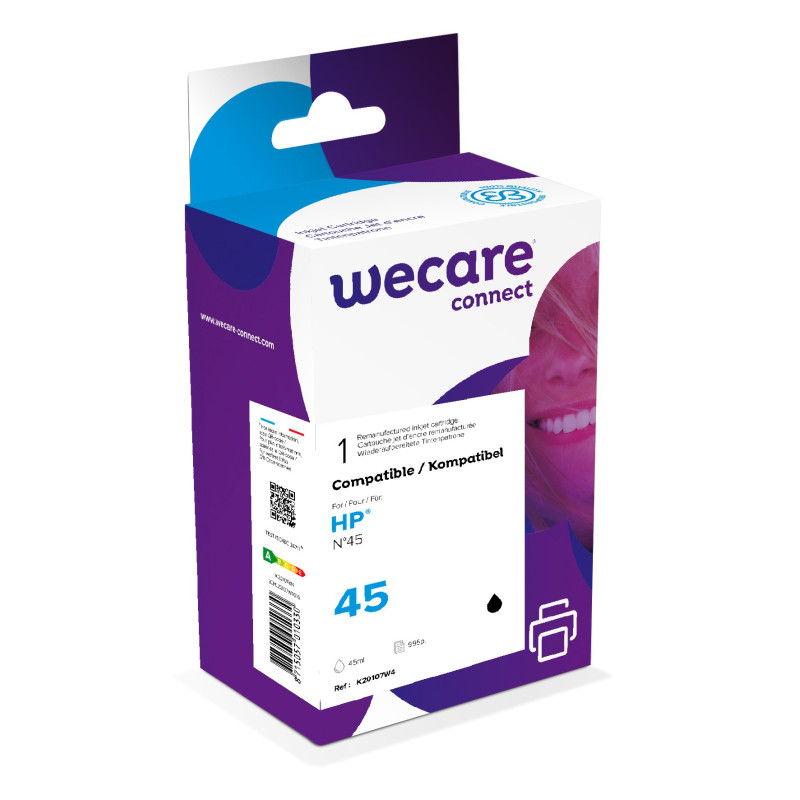 WECARE ARMOR ink kompatibilný s HP 51645AE, čierna/black