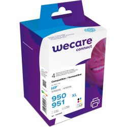 WECARE ARMOR ink sada kompatibilná s HP C2P43AE, CMYK/HC
