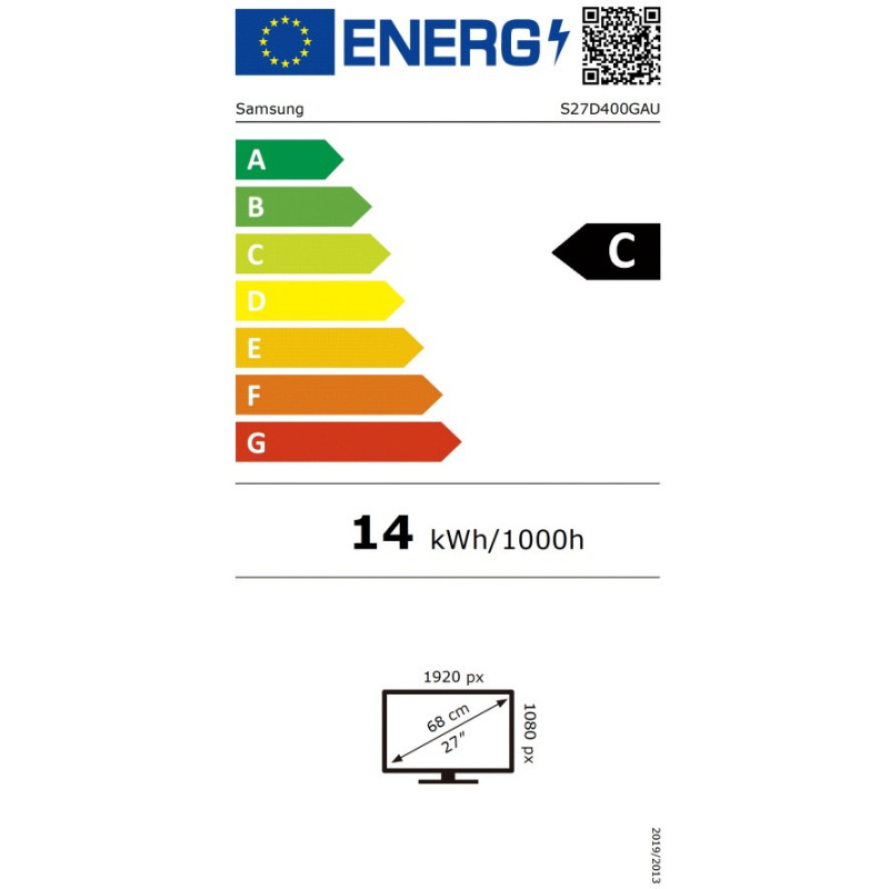 Samsung Essential S4/LS27D400GAUXEN/27"/IPS/FHD/100Hz/5ms/Čierna/2R