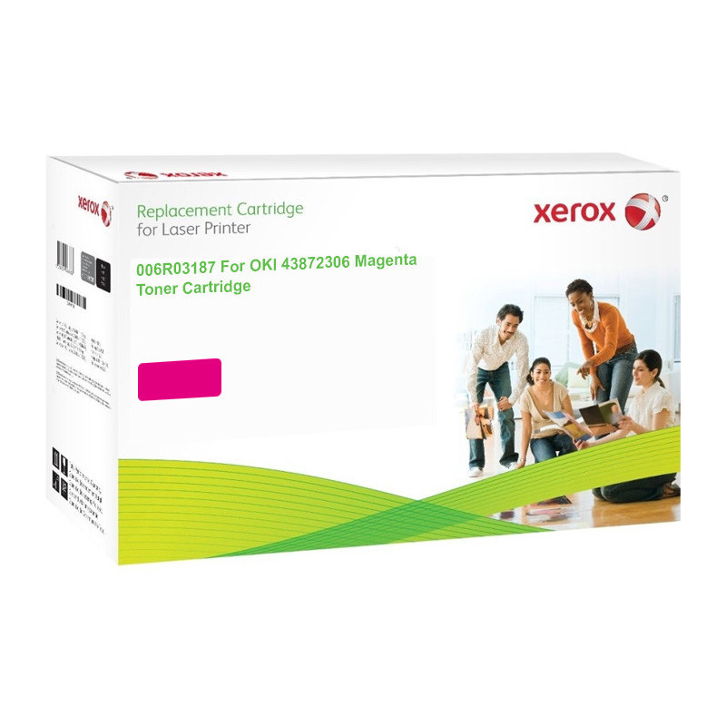 XEROX toner kompat. s OKI 43872306, 2 000 str., mag
