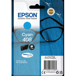 EPSON Singlepack Cyan 408 DURABrite Ultra Ink