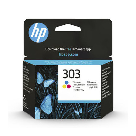 HP 303 trojfarebná atramentová náplň, T6N01AE