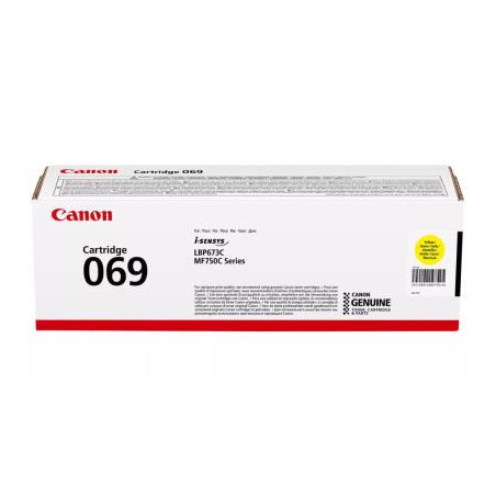 Canon CLBP Cartridge 069 Y