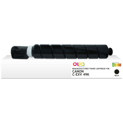 OWA Armor toner kompatibilný s Canon C-EXV49K, 36000st, čierna/black