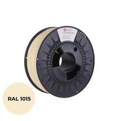 Tlačová struna (filament) C-TECH PREMIUM LINE, PLA, slonová kosť svetlá, RAL1015, 1,75mm, 1kg