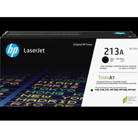 HP W2130A, čierny toner. kazeta HP LaserJet 213A