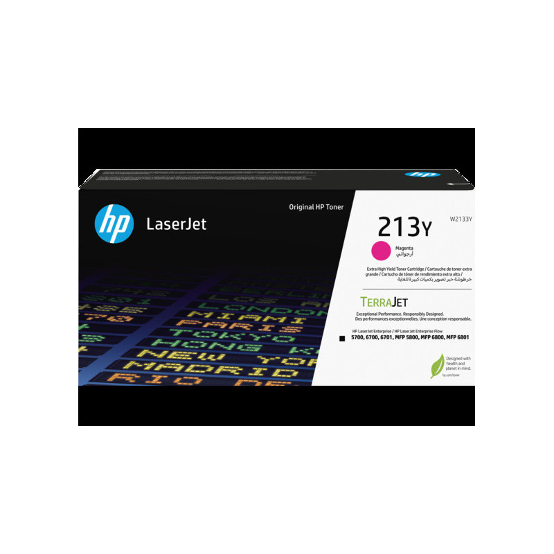 HP W2133Y, magenta toner. kazeta HP LaserJet 213Y