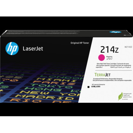 HP W2143Z, magenta toner. kazeta HP LaserJet 214Z