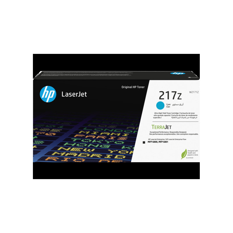 HP W2171Z, cyan toner. kazeta HP LaserJet 217Z