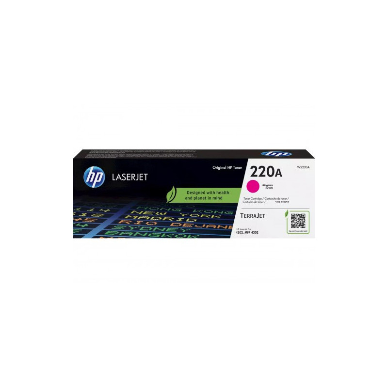 HP W2203A, magenta toner. kazeta HP LaserJet 220A