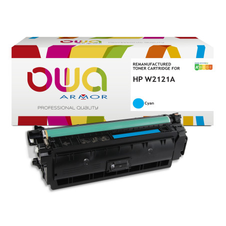 OWA Armor toner kompatibilný s HP W2121A,4500st, modrá/cyan