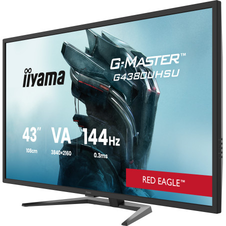 iiyama G-Master/G4380UHSU-B2/42,5"/VA/4K UHD/144Hz/0,3ms/Čierna/3R
