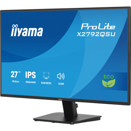 iiyama ProLite/X2792QSU-B1/27"/IPS/QHD/120Hz/3ms/Čierna/3R