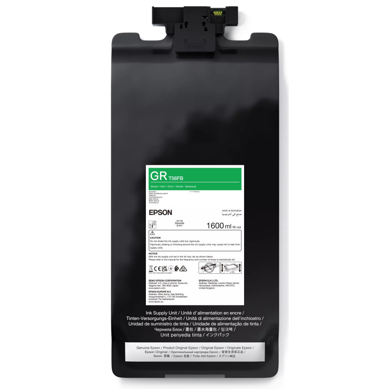 Epson P-Series 64" Green IIPS Ink 1600ml