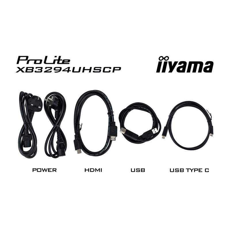 iiyama ProLite/XB3294UHSCP-B1/31,5"/VA/4K UHD/60Hz/2ms/Čierna/5R