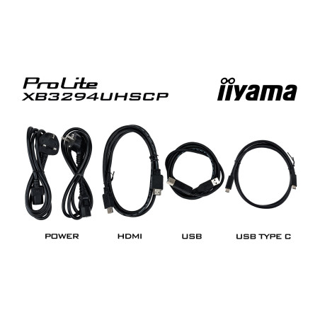 iiyama ProLite/XB3294UHSCP-B1/31,5"/VA/4K UHD/60Hz/2ms/Čierna/5R