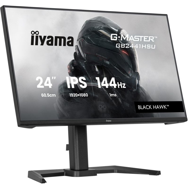 iiyama G-Master/GB2441HSU-B1/23,8"/IPS/FHD/144Hz/1ms/Čierna/3R